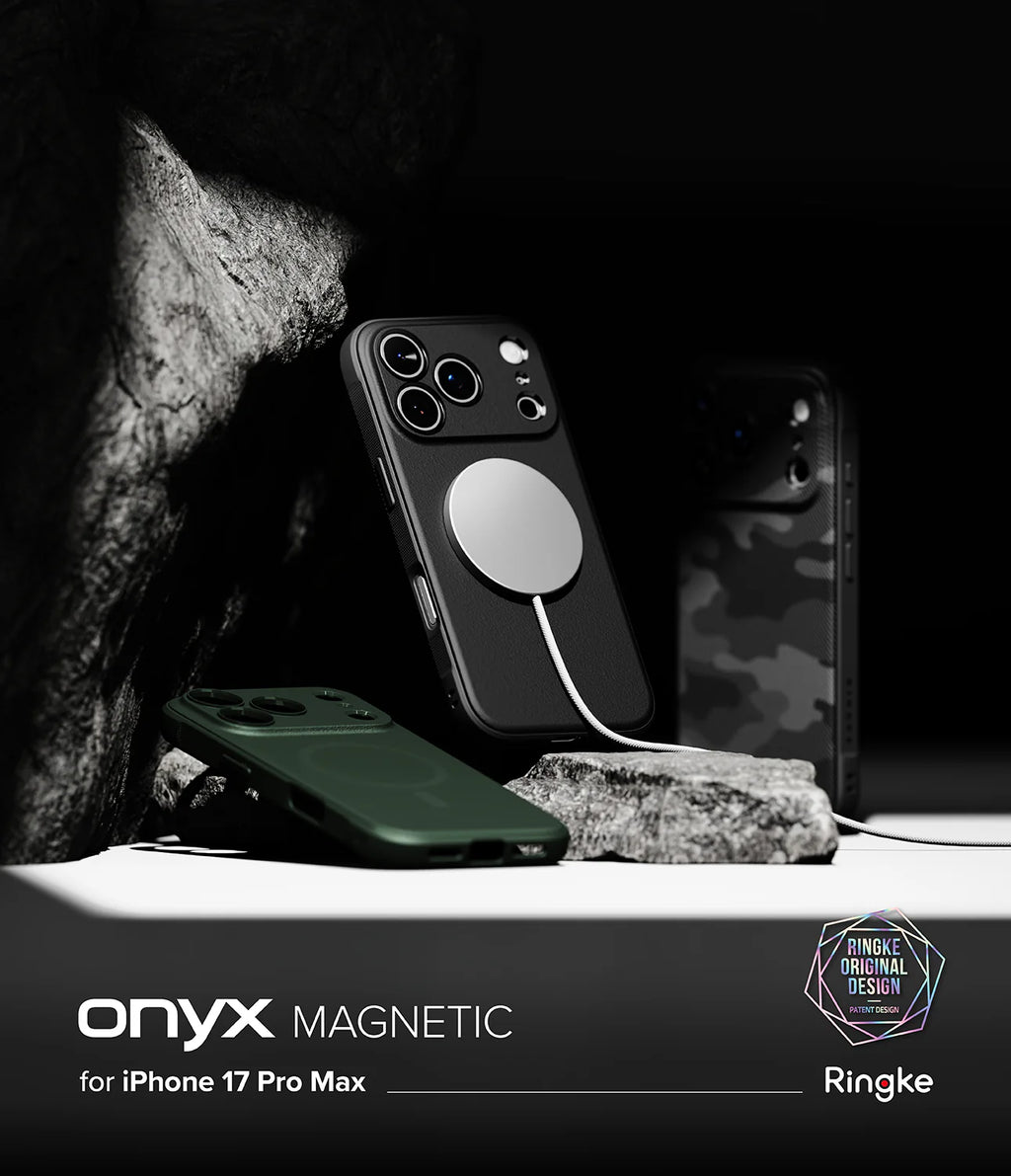 Onyx Magnetic Ringke iPhone 17 Pro Max