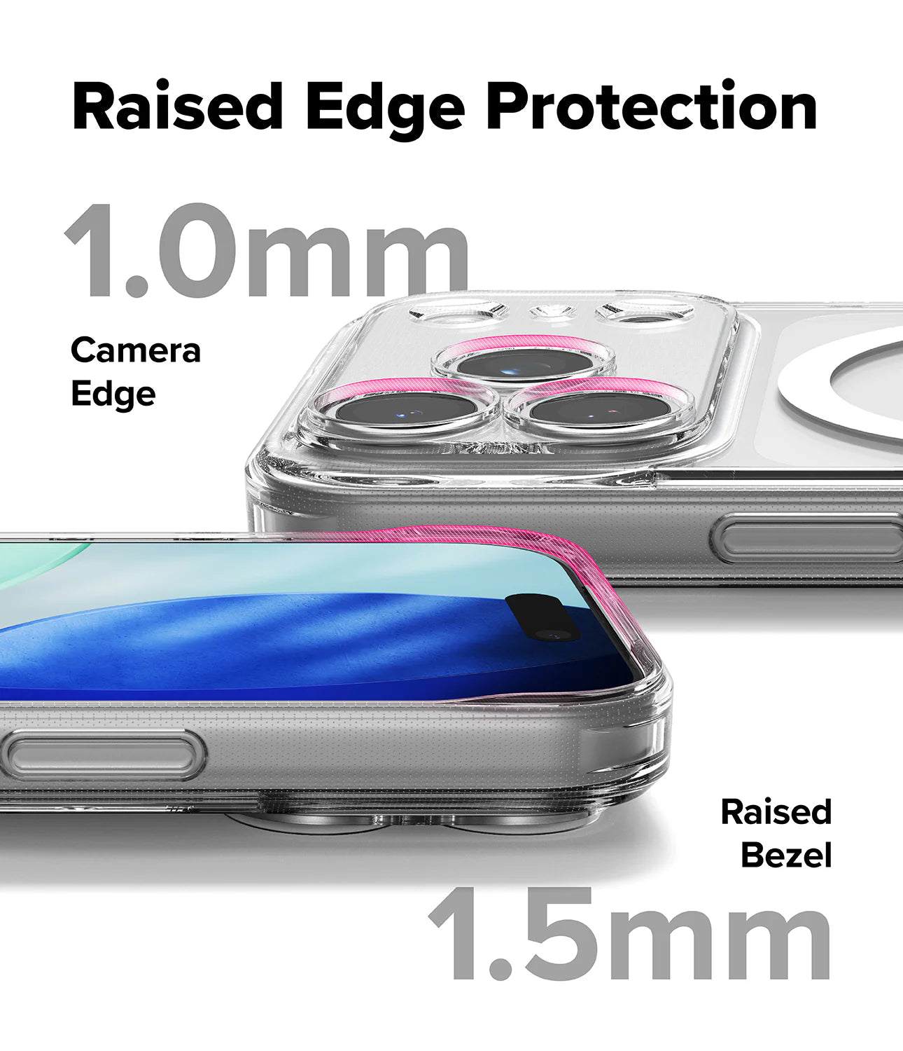 Fusion Magnetic Clear Ringke iPhone 17 Pro