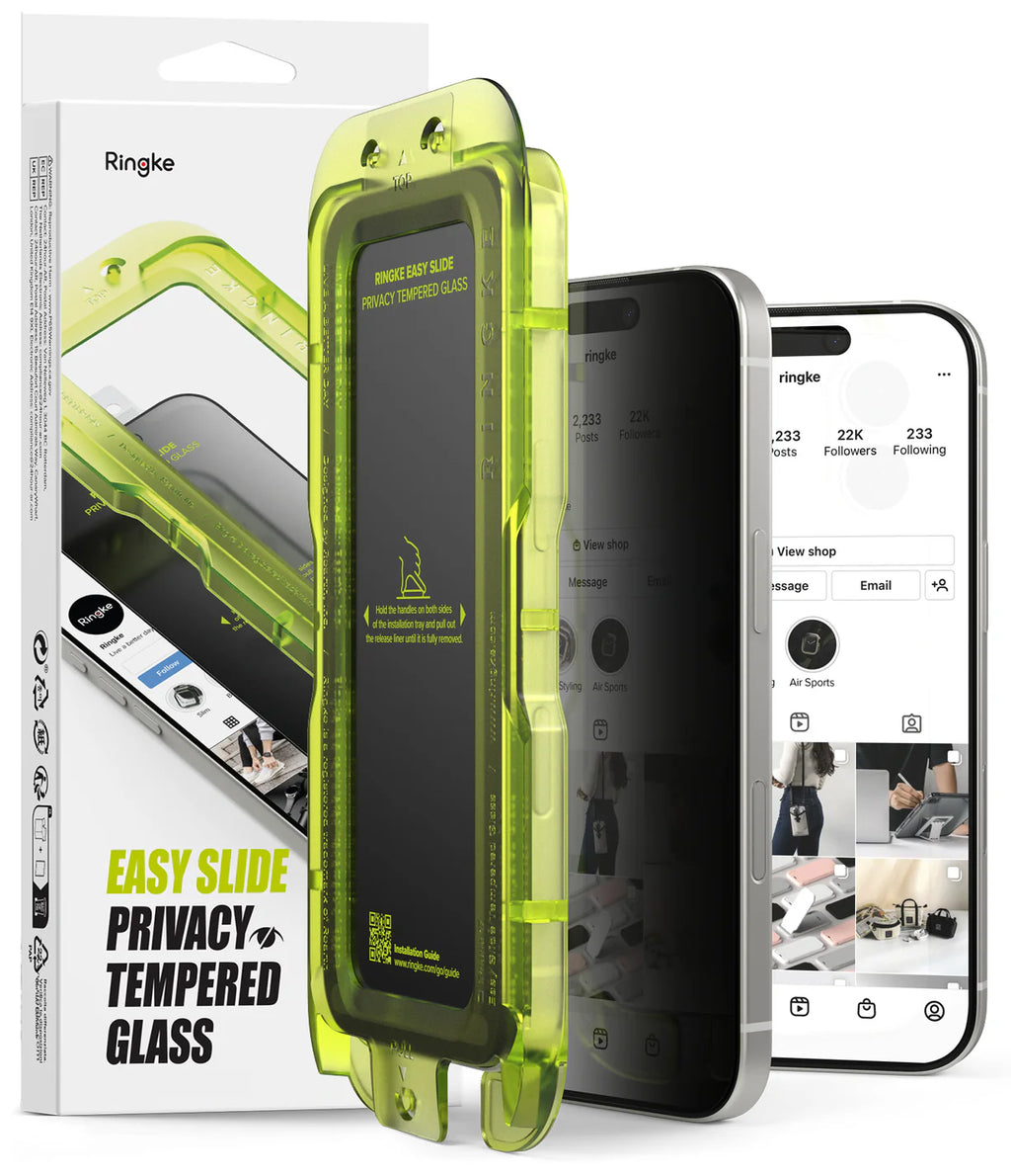 Privacidad Vidrio Templado Ringke iPhone 17