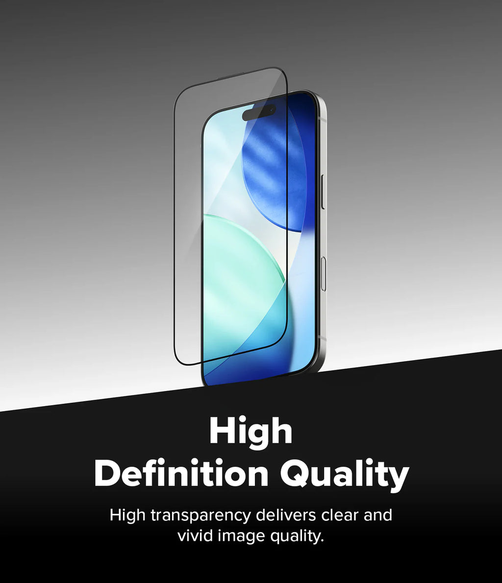 HD Vidrio Templado Ringke iPhone 17