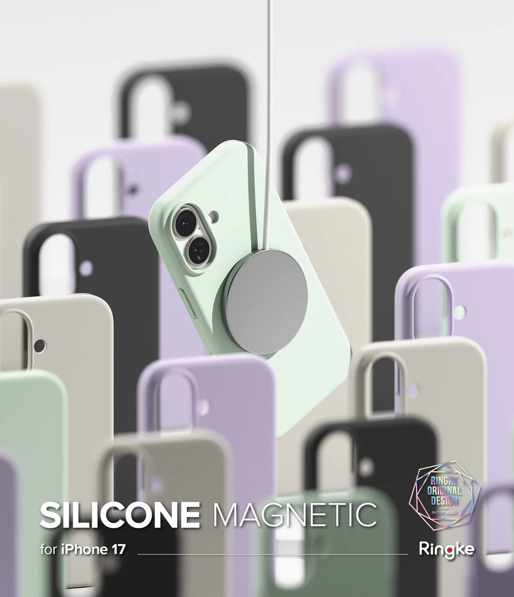 Silicone Case Magnetic iPhone 17