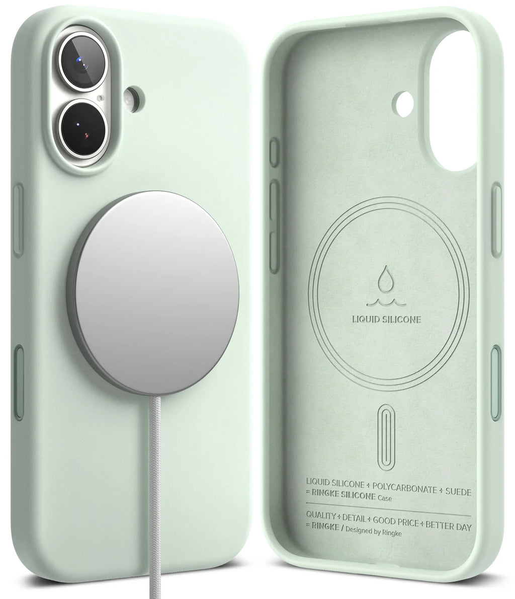 Silicone Case Magnetic iPhone 17
