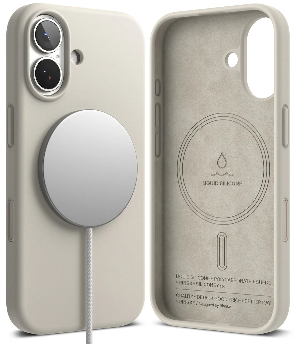 Silicone Case Magnetic iPhone 17