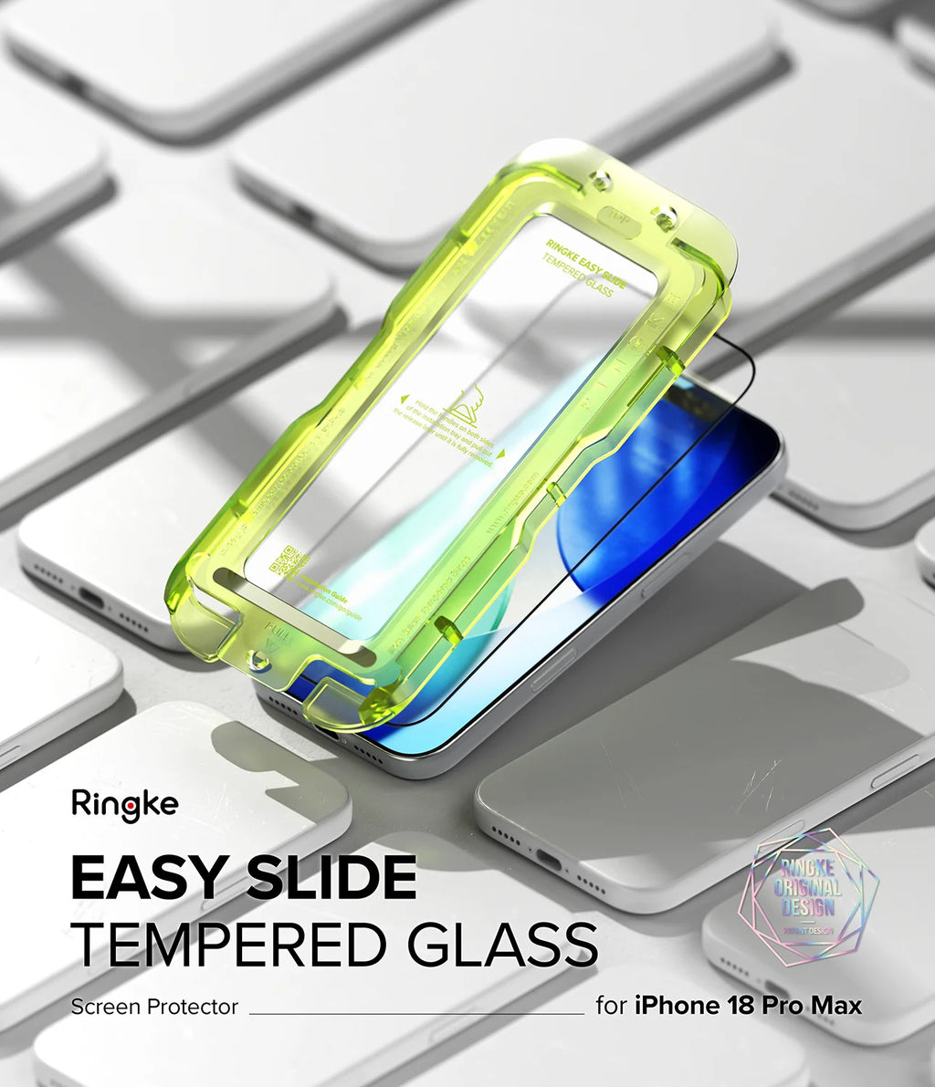 Vidrio Templado Ringke Easy Slide para iPhone 18 Pro Max
