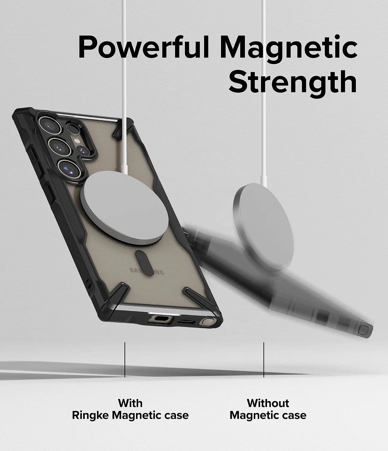 Ringke Fusion X Magnetic Case Galaxy S24 Ultra – Protección Militar con Imán