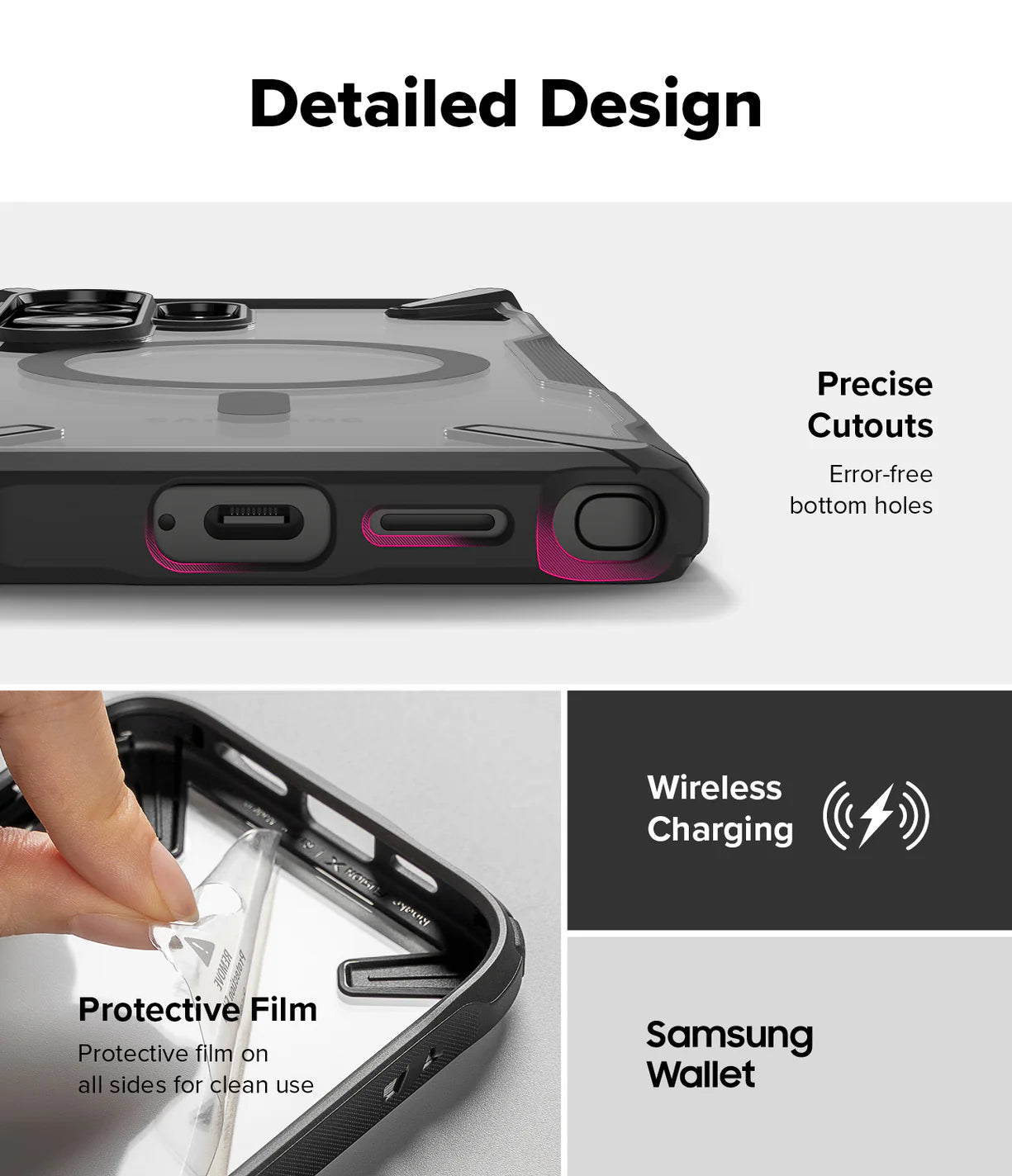 Fusion x Magnetic Ringke Galaxy S25 Ultra