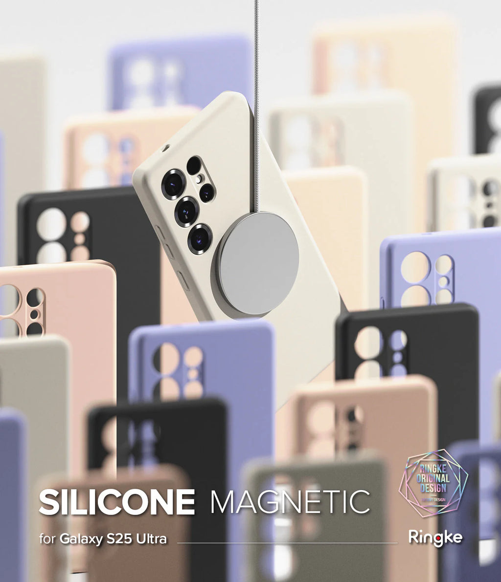 Silicon magentic Ringke Galaxy S25 Ultra