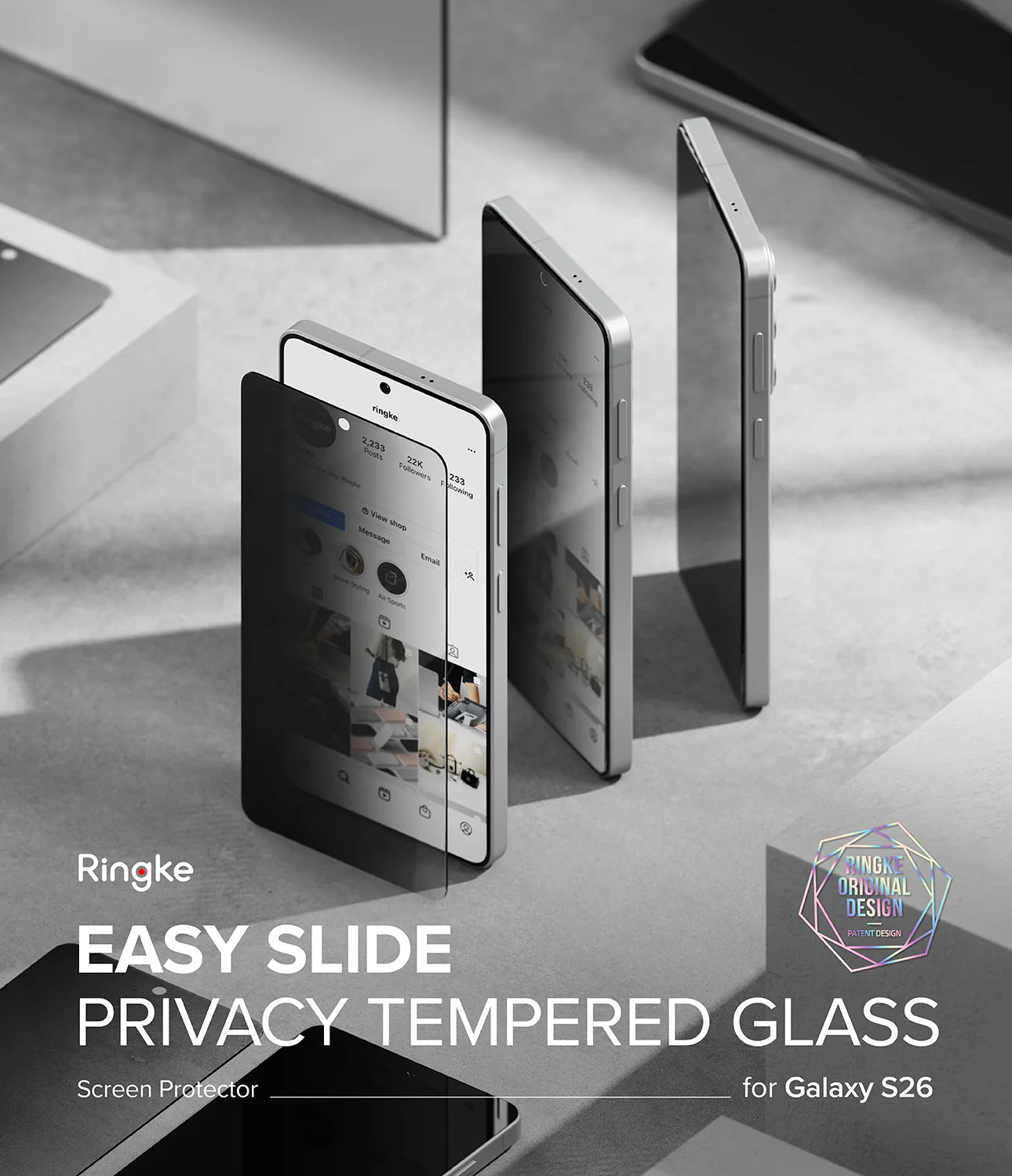 Pivacidad Vidrio Templado Ringke Glaxy S26