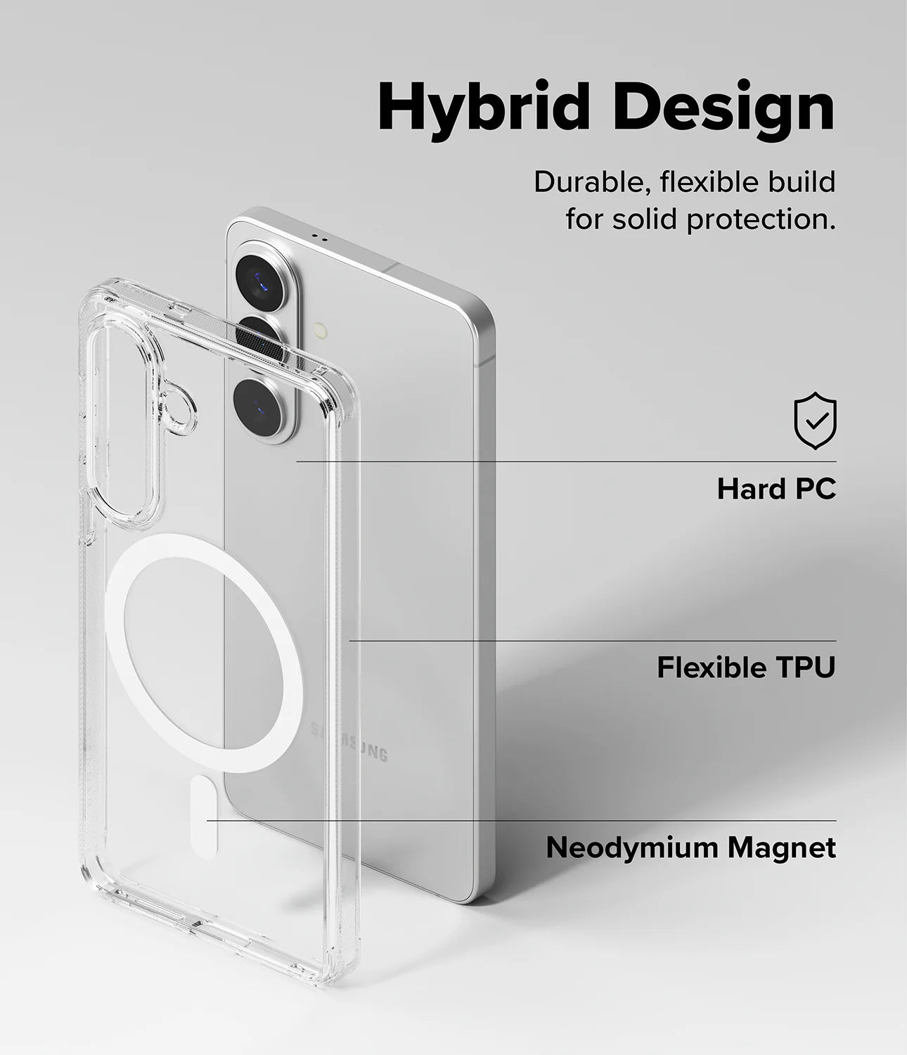 Fusion Magnetic Clear Ringke Galaxy S26
