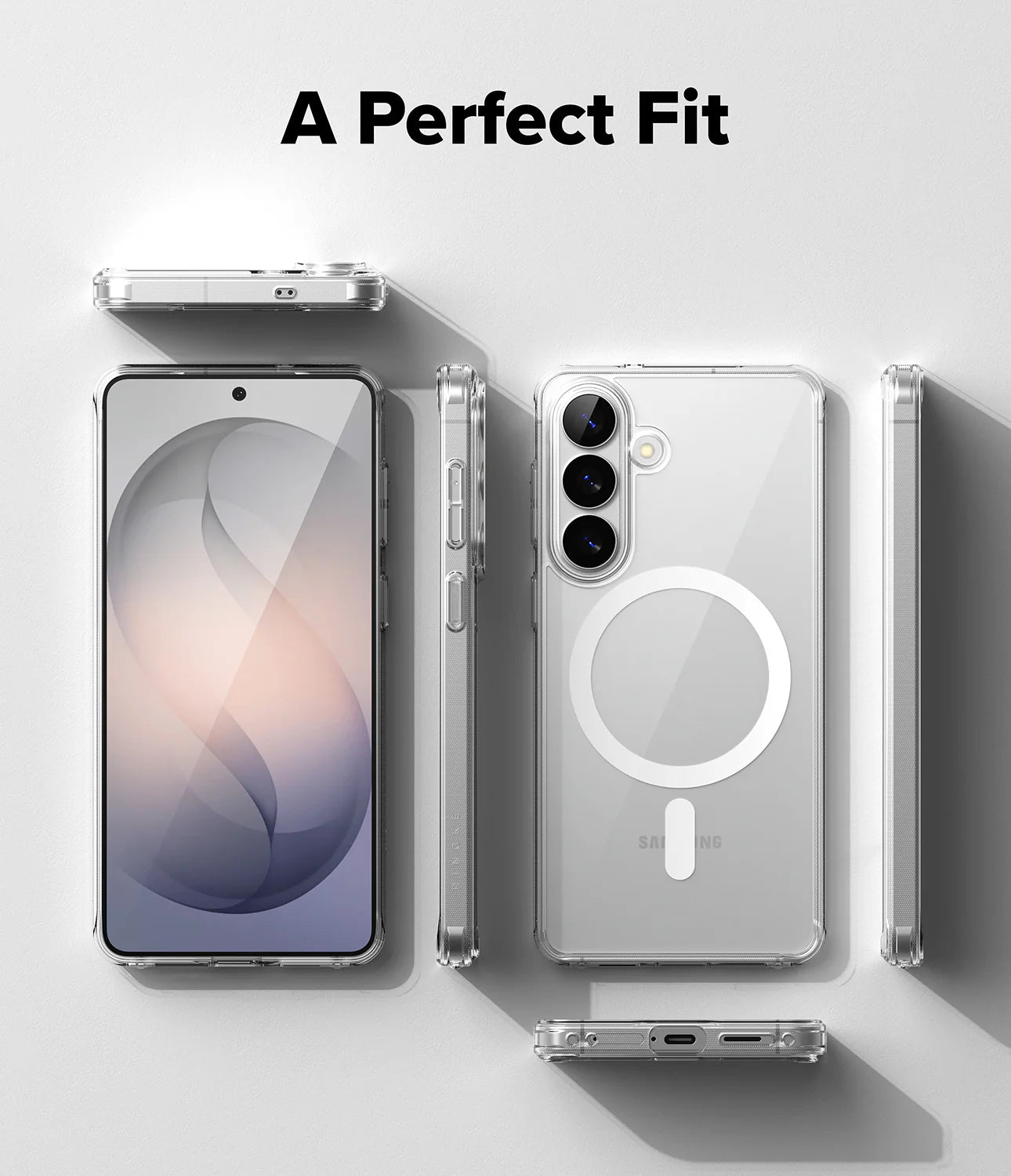 Fusion Magnetic Clear Ringke Galaxy S26