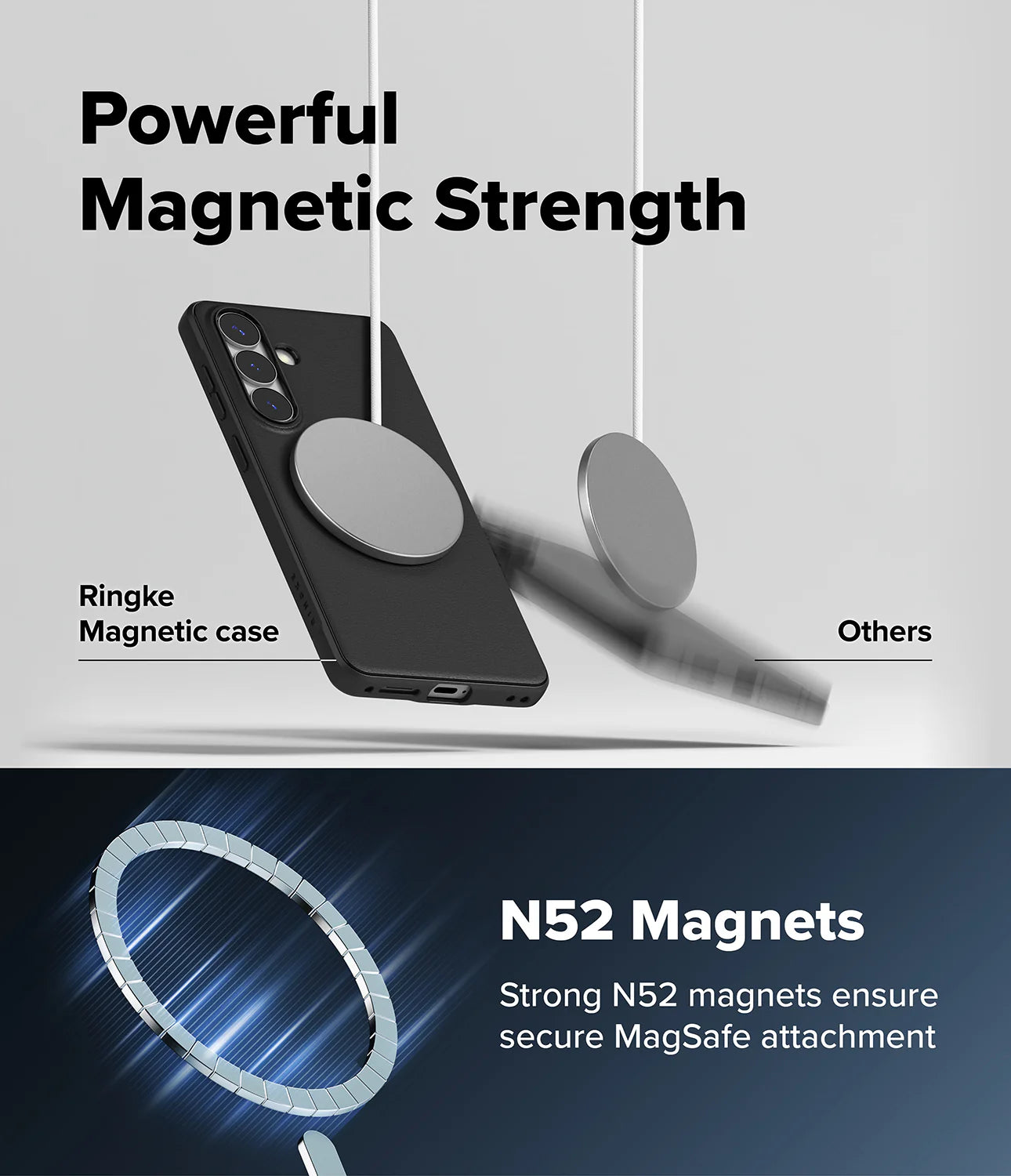 Onyx Magnetic Black Ringke Galaxy S26