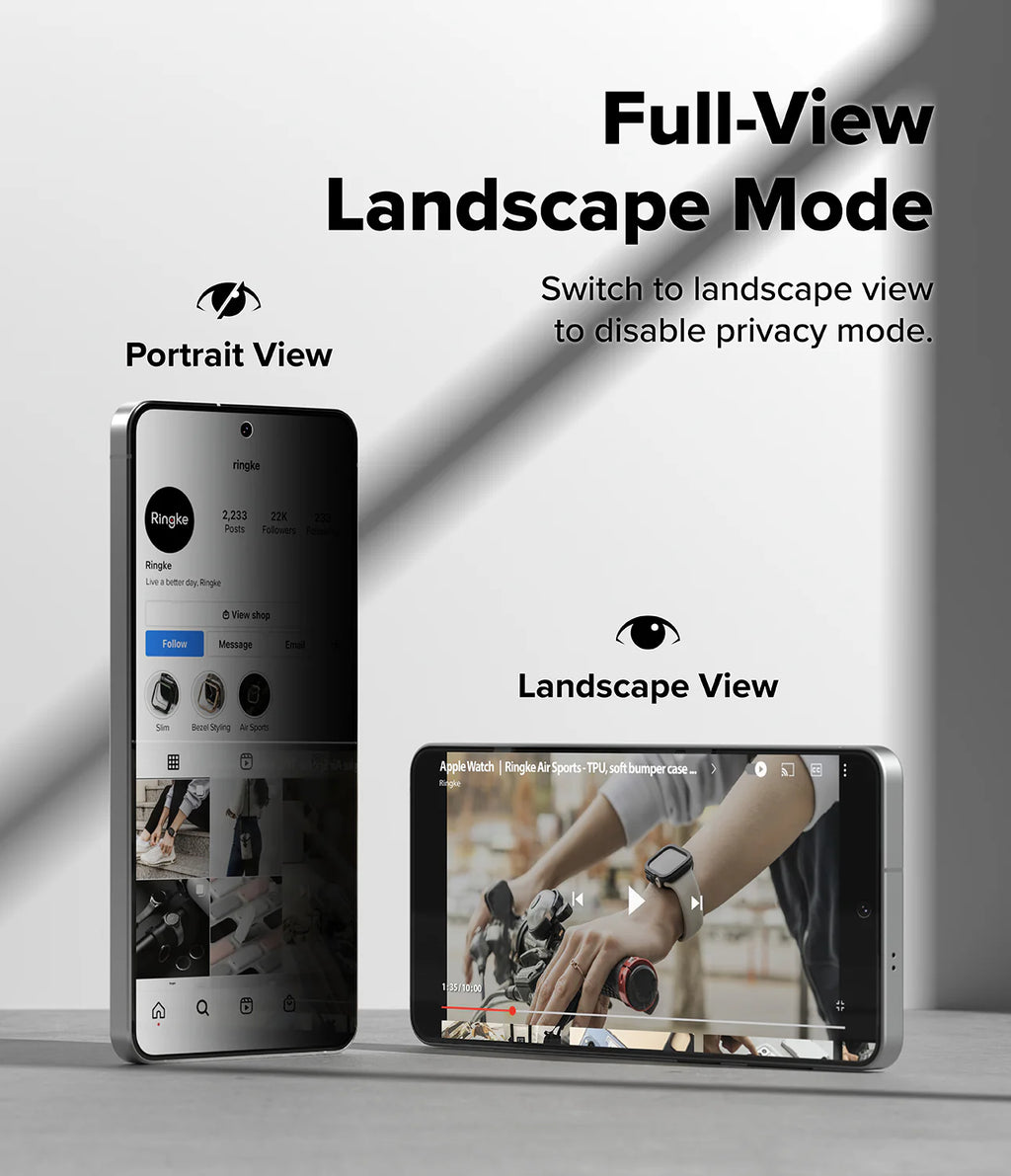 Privacidad Vidrio Templado Ringke Galaxy S26 Plus