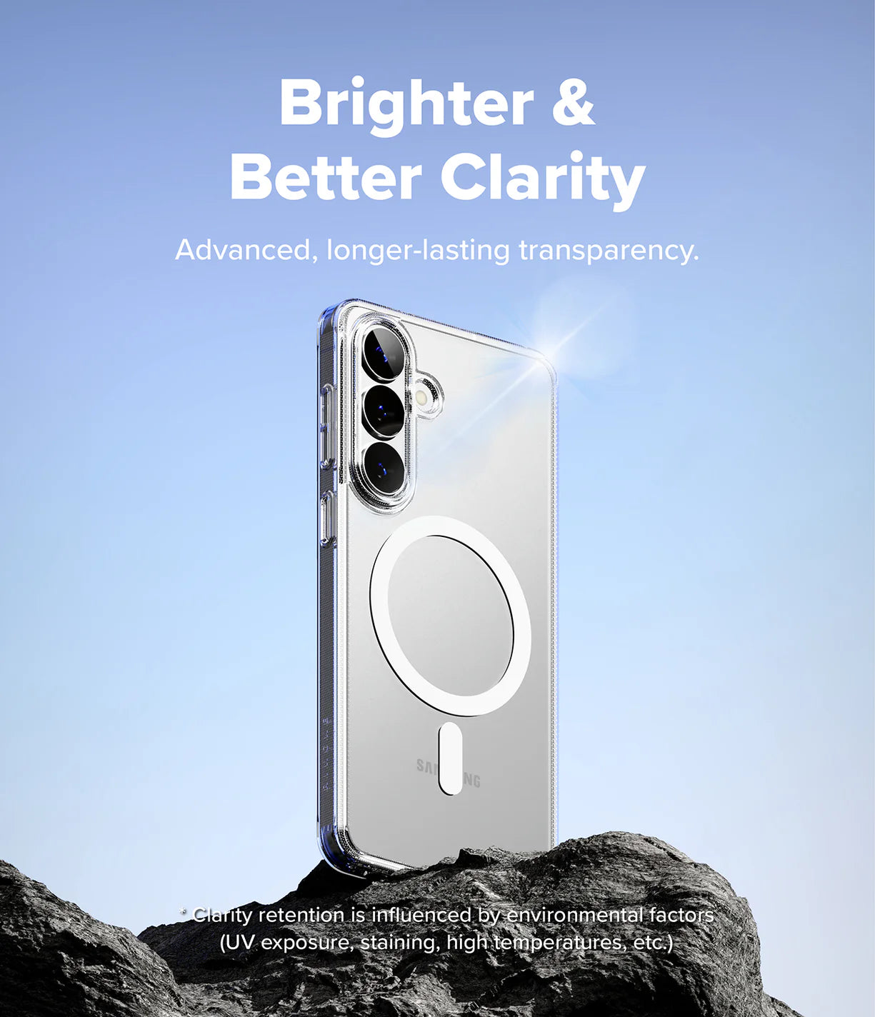 Fusion Magnetic Clear Ringke Galaxy S26 Plus