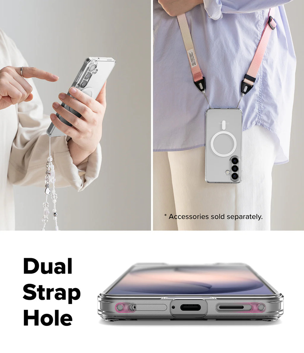 Fusion Magnetic Clear Ringke Galaxy S26 Plus