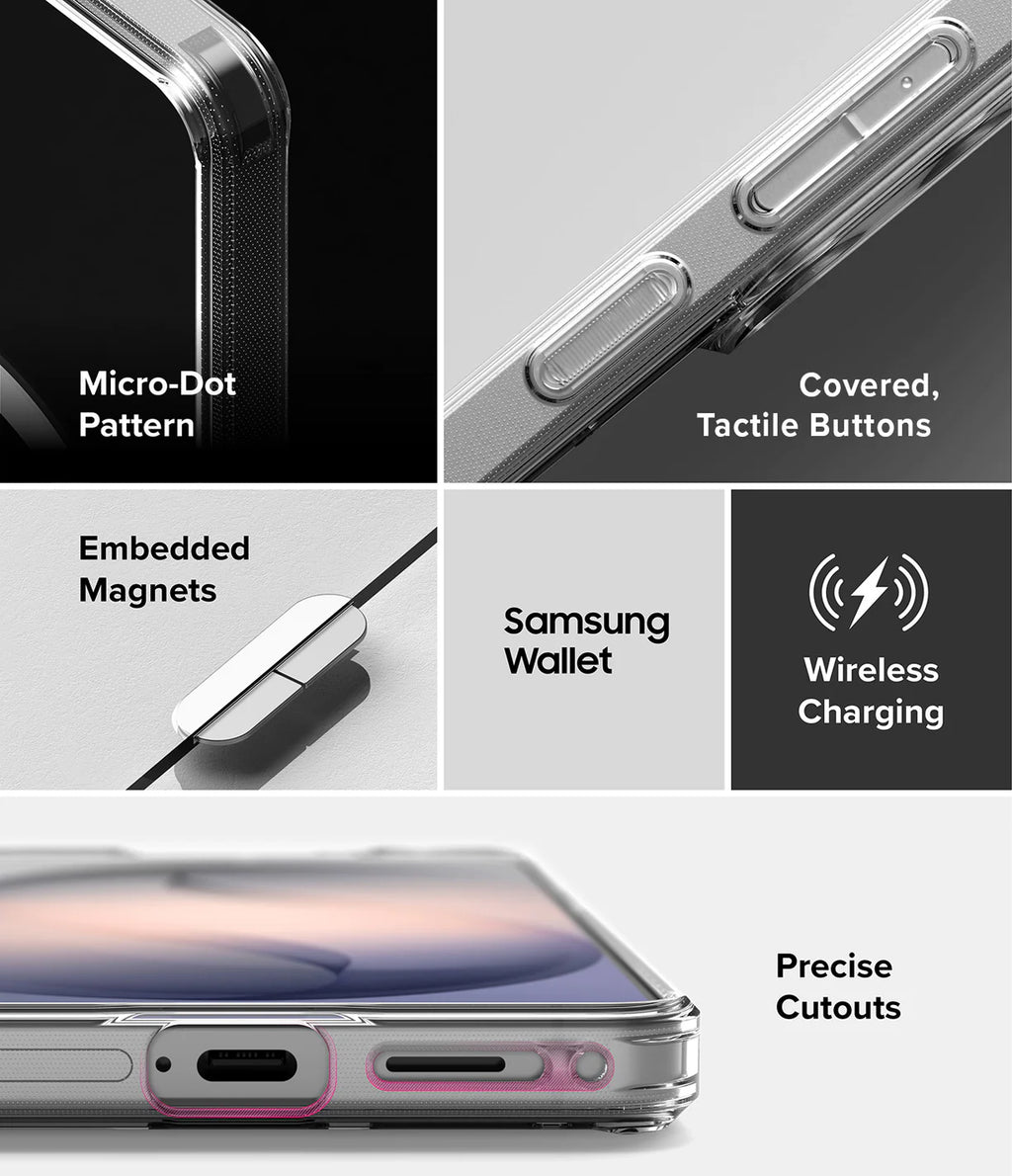 Fusion Magnetic Clear Ringke Galaxy S26 Plus