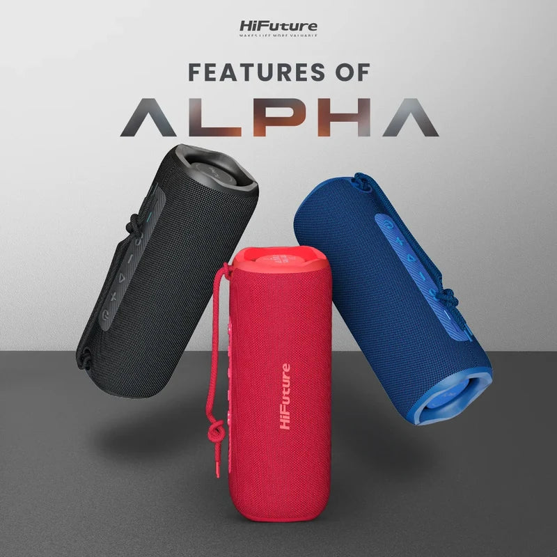 HiFuture Alpha – Bocina Bluetooth Portátil