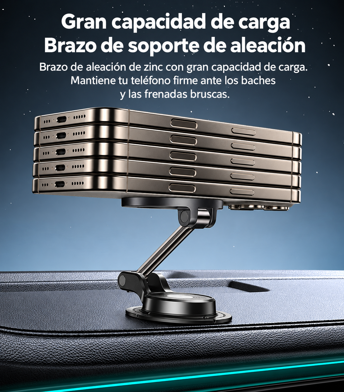 Soporte magnético Yesido para carro compatible con MagSafe 360°