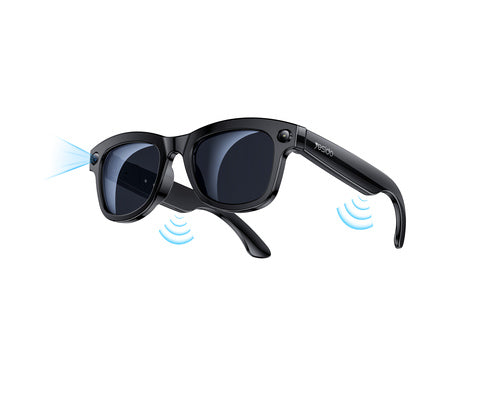 Gafas inteligentes YESIDO con IA, cámara de 8 MP y traductor
