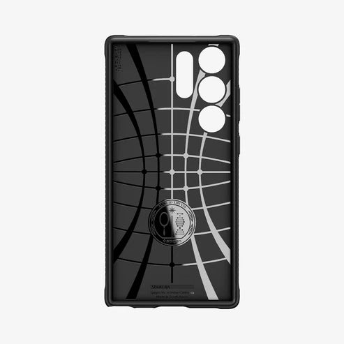 Spigen Rugged Armor Matte Black Galaxy S23 Ultra