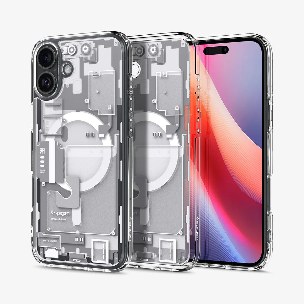 Ultra Hybrid Zero One White (Mag Fit) Spigen iPhone 16 Plus