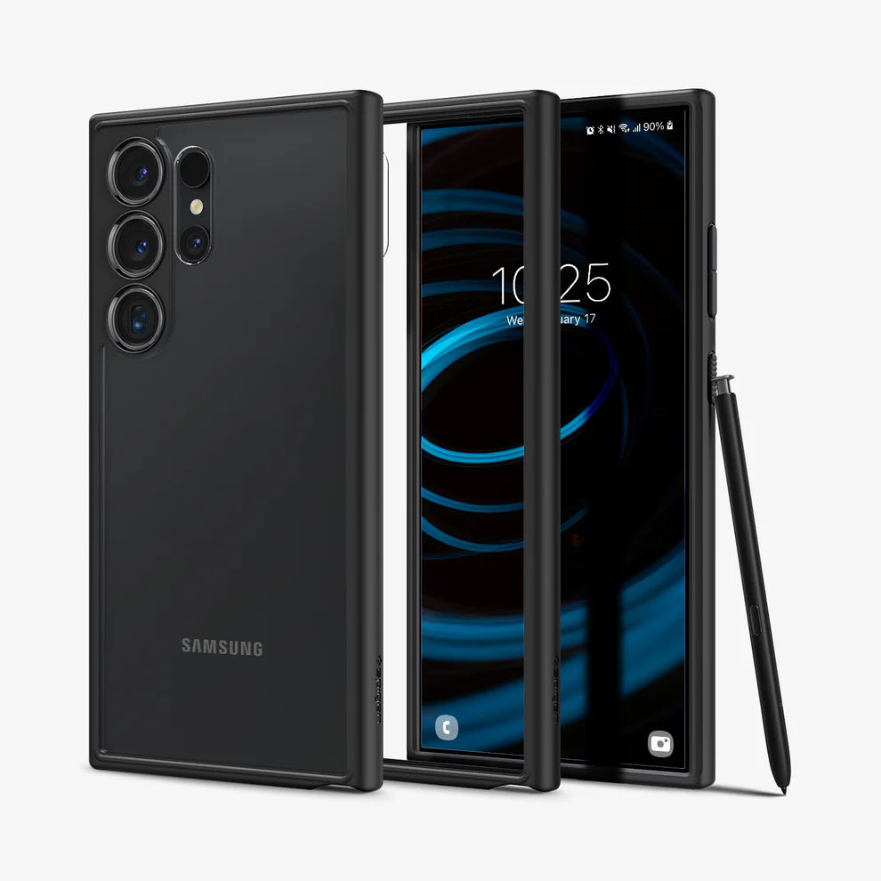 Ultra Hybrid Matte Black Spigen Galaxy S24 Ultra