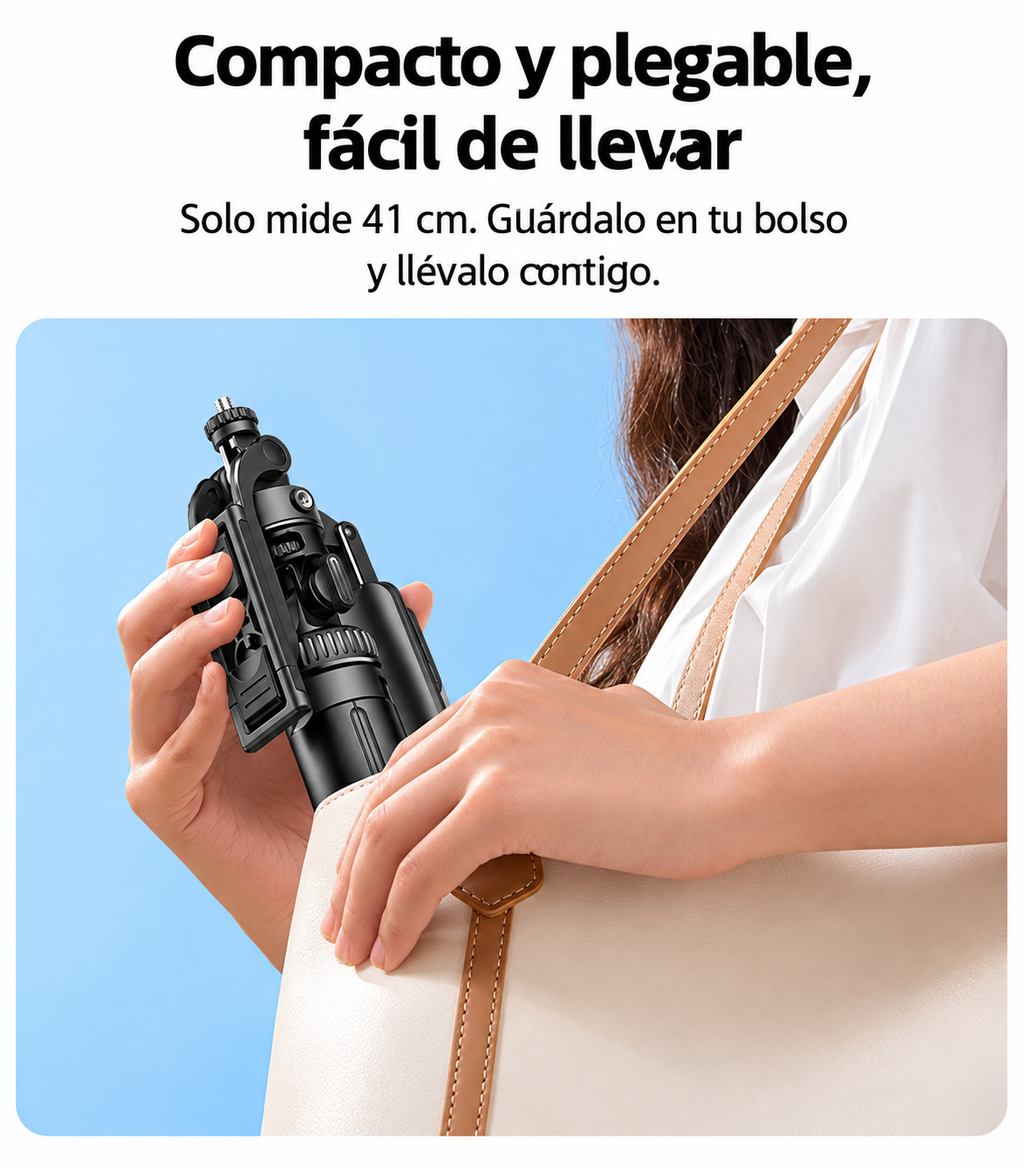 Selfie con trípode Yesido SF17 con control Bluetooth