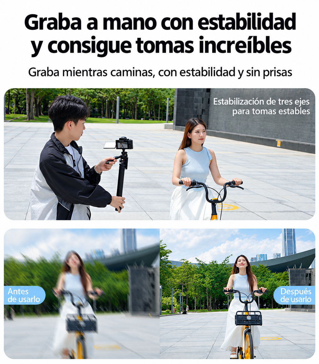 Selfie con trípode Yesido SF17 con control Bluetooth