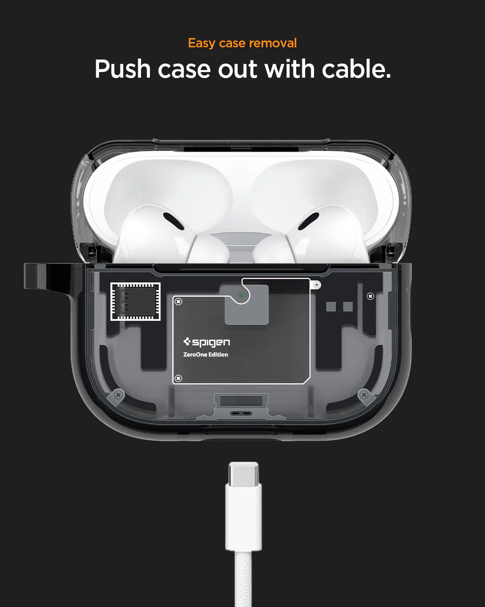 Ultra Hybrid Zero One (Mag Fit) Spigen AirPods Pro 3th