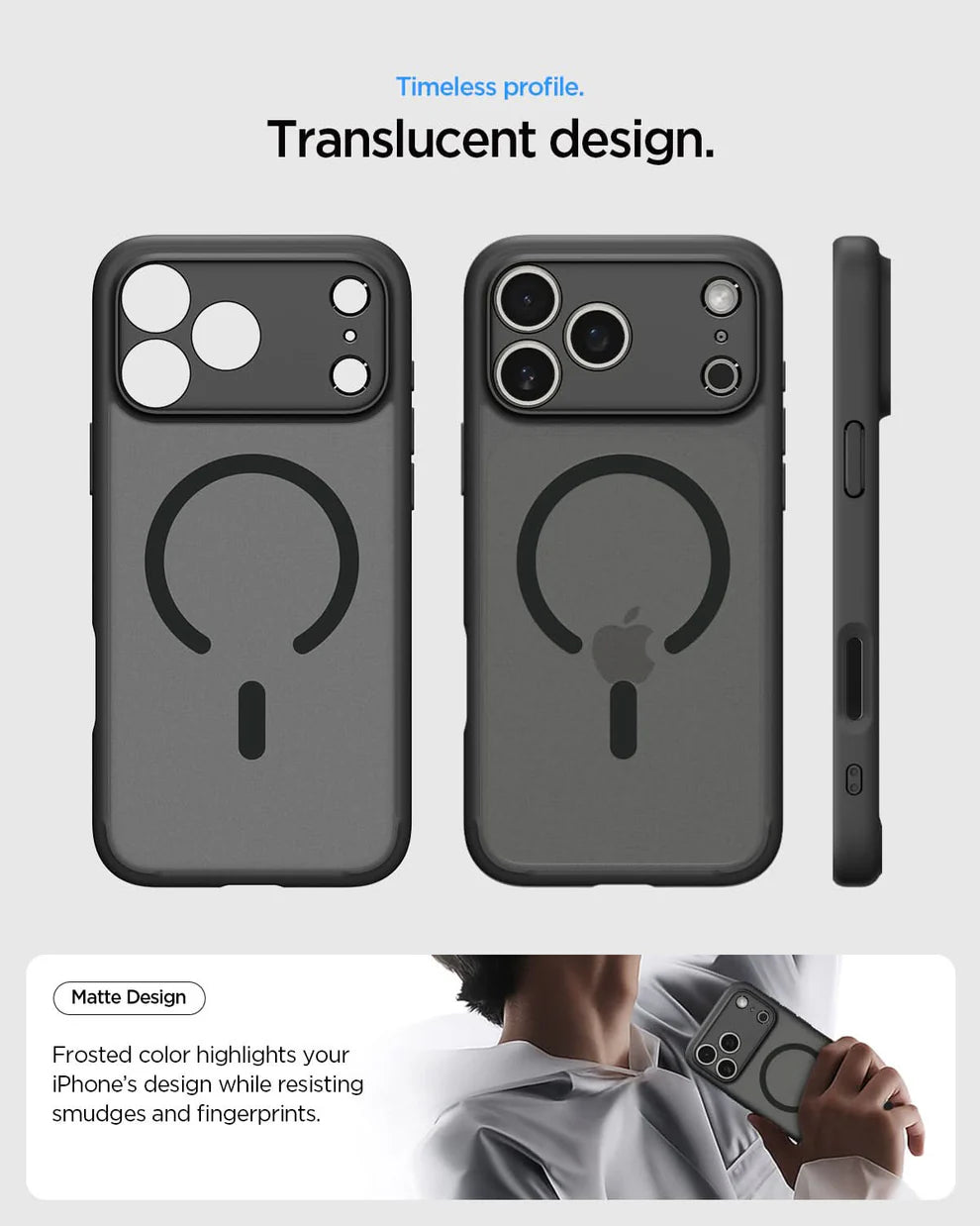 Ultra Hybrid Matte (Mag Fit) Spigen iPhone 17 Pro Max