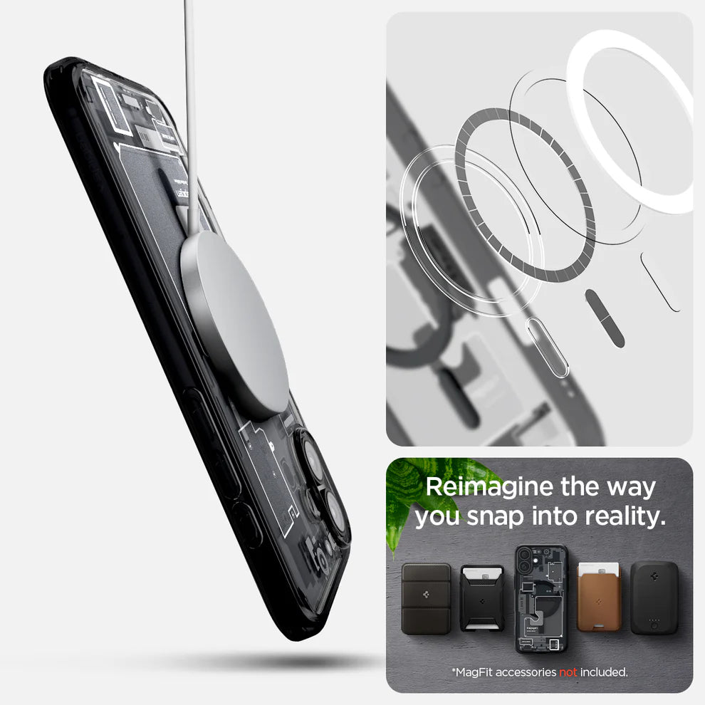 Ultra Hybrid Zero One  Black (Mag Fit) Spigen iPhone 16
