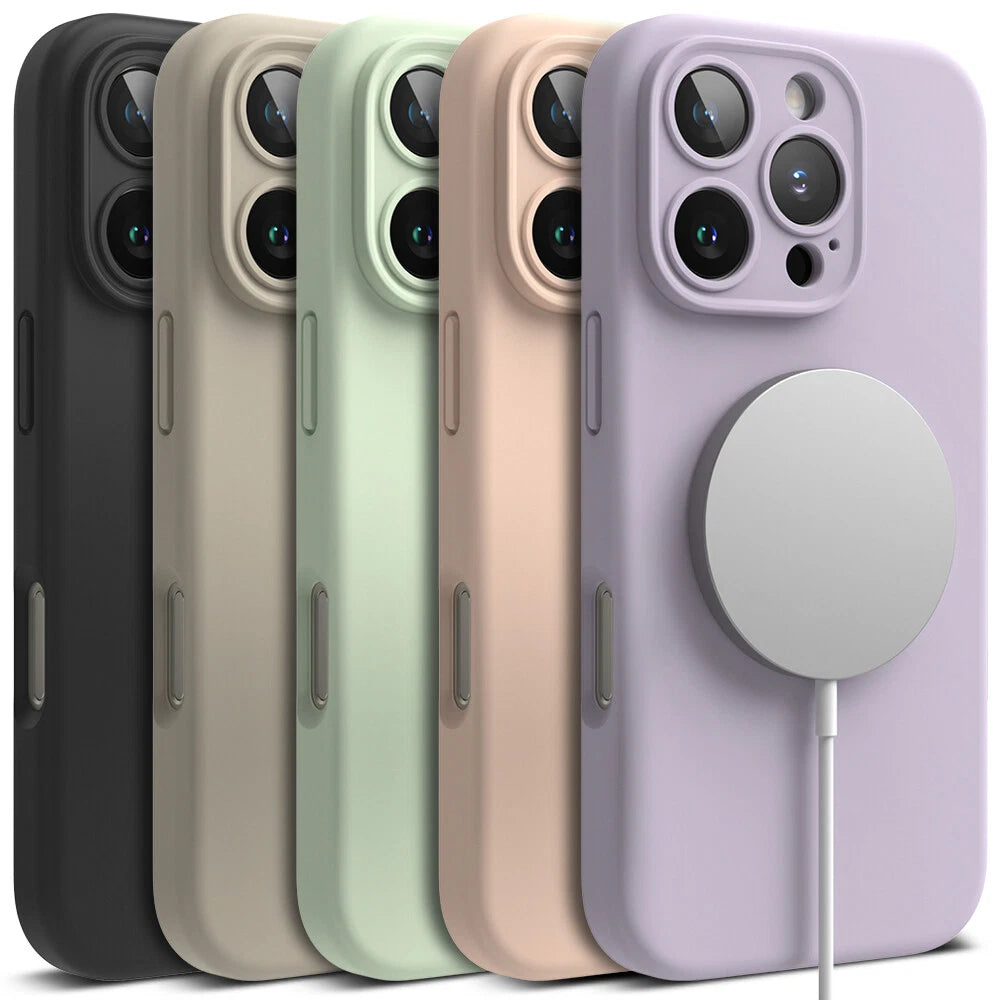 Silicone Case Magnetic iPhone 16 Pro
