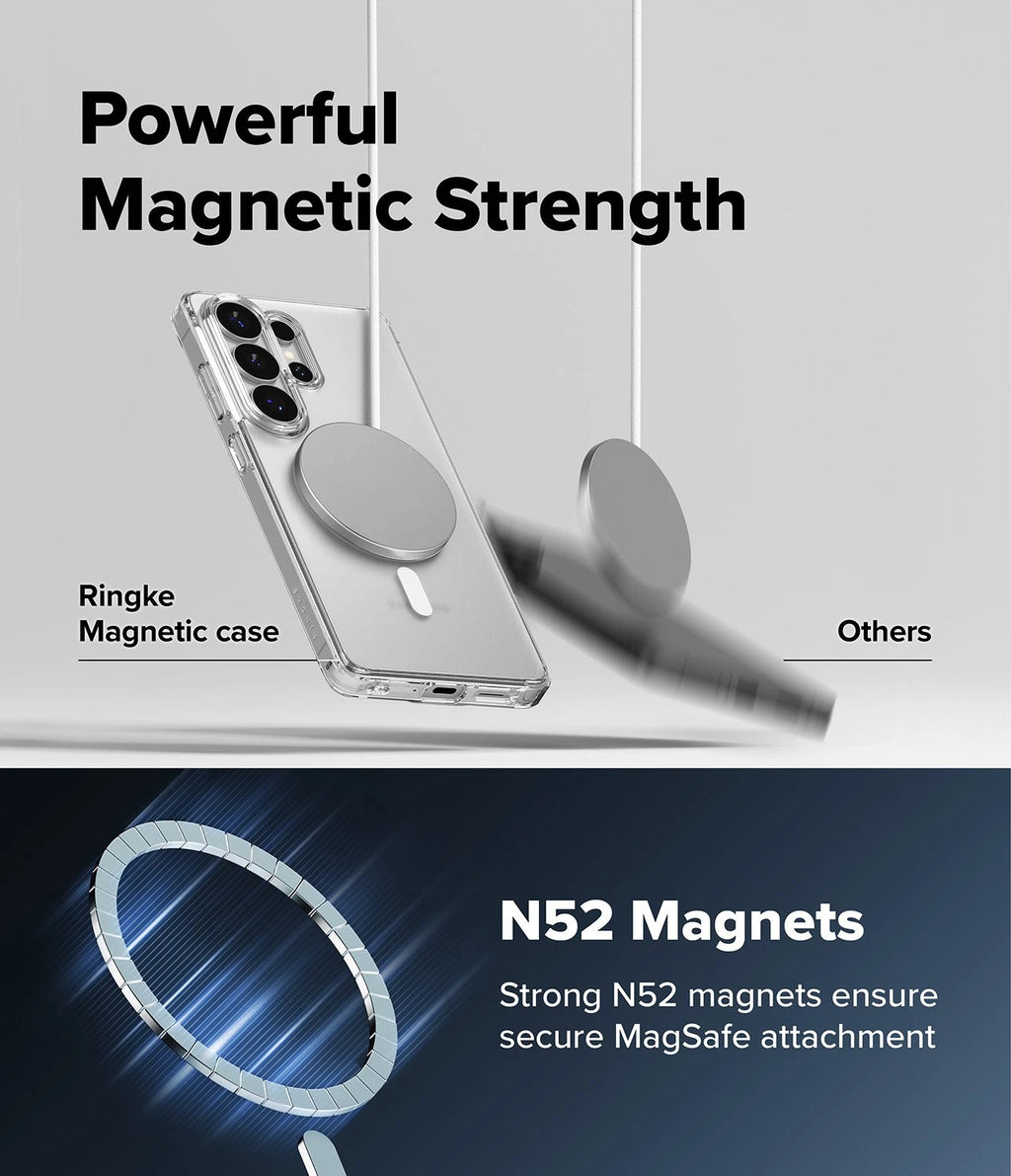 Fusion Clear Magnetic Ringke Galaxy S26 Ultra