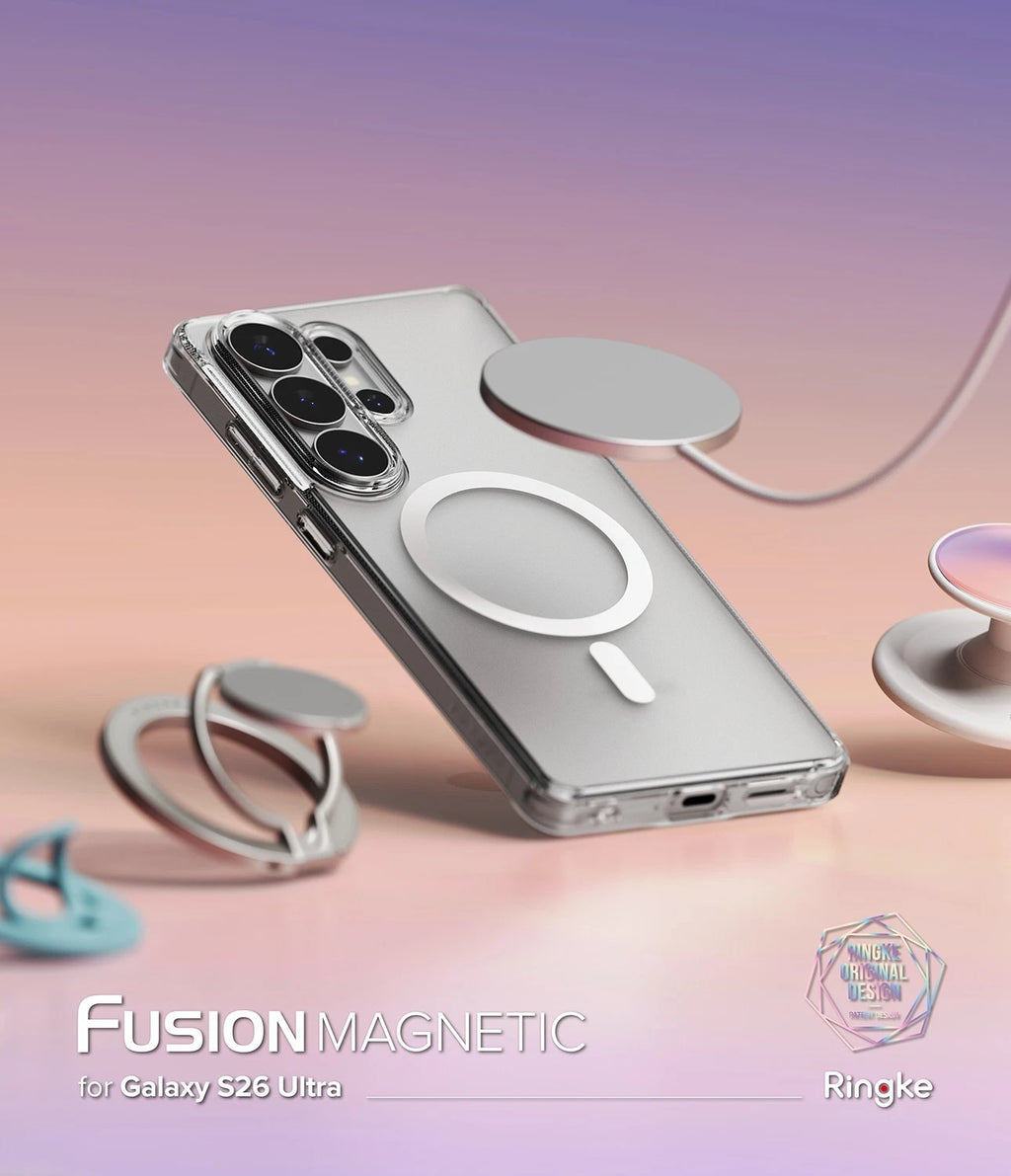 Fusion Clear Magnetic Ringke Galaxy S26 Ultra