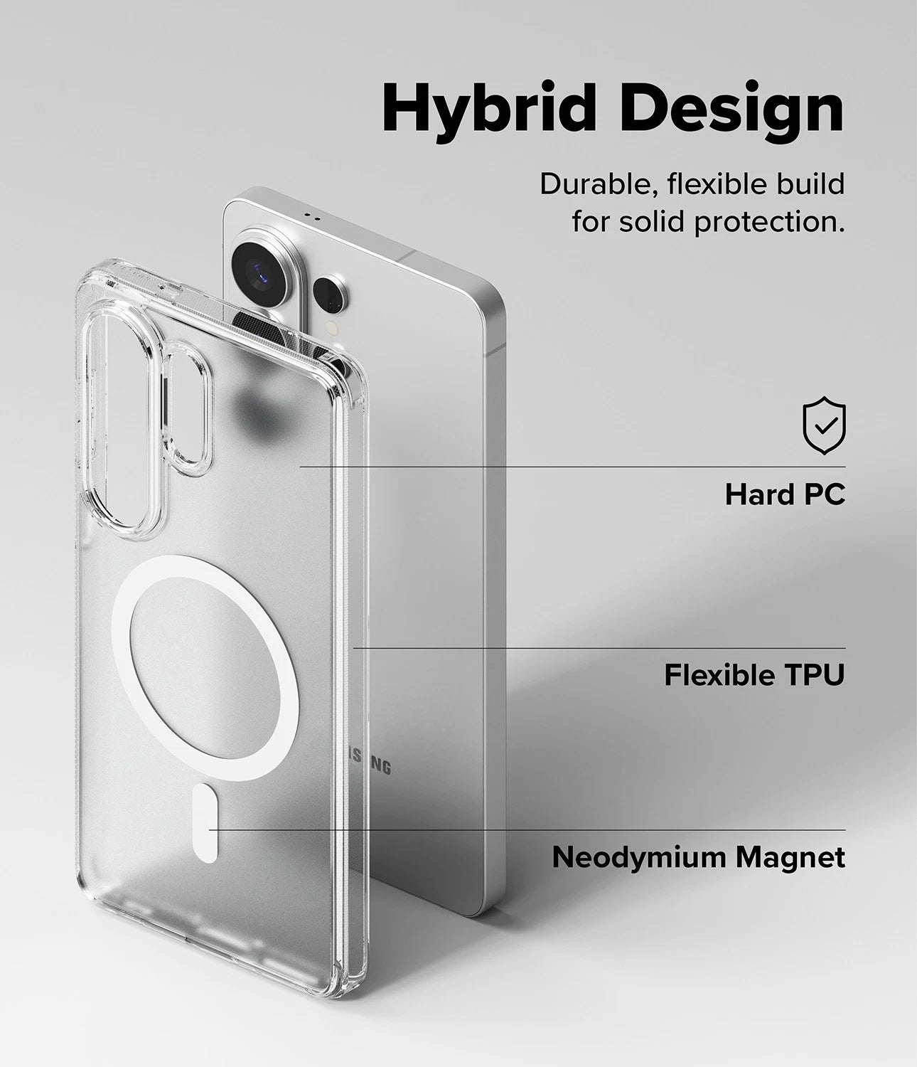Fusion Clear Magnetic Ringke Galaxy S26 Ultra