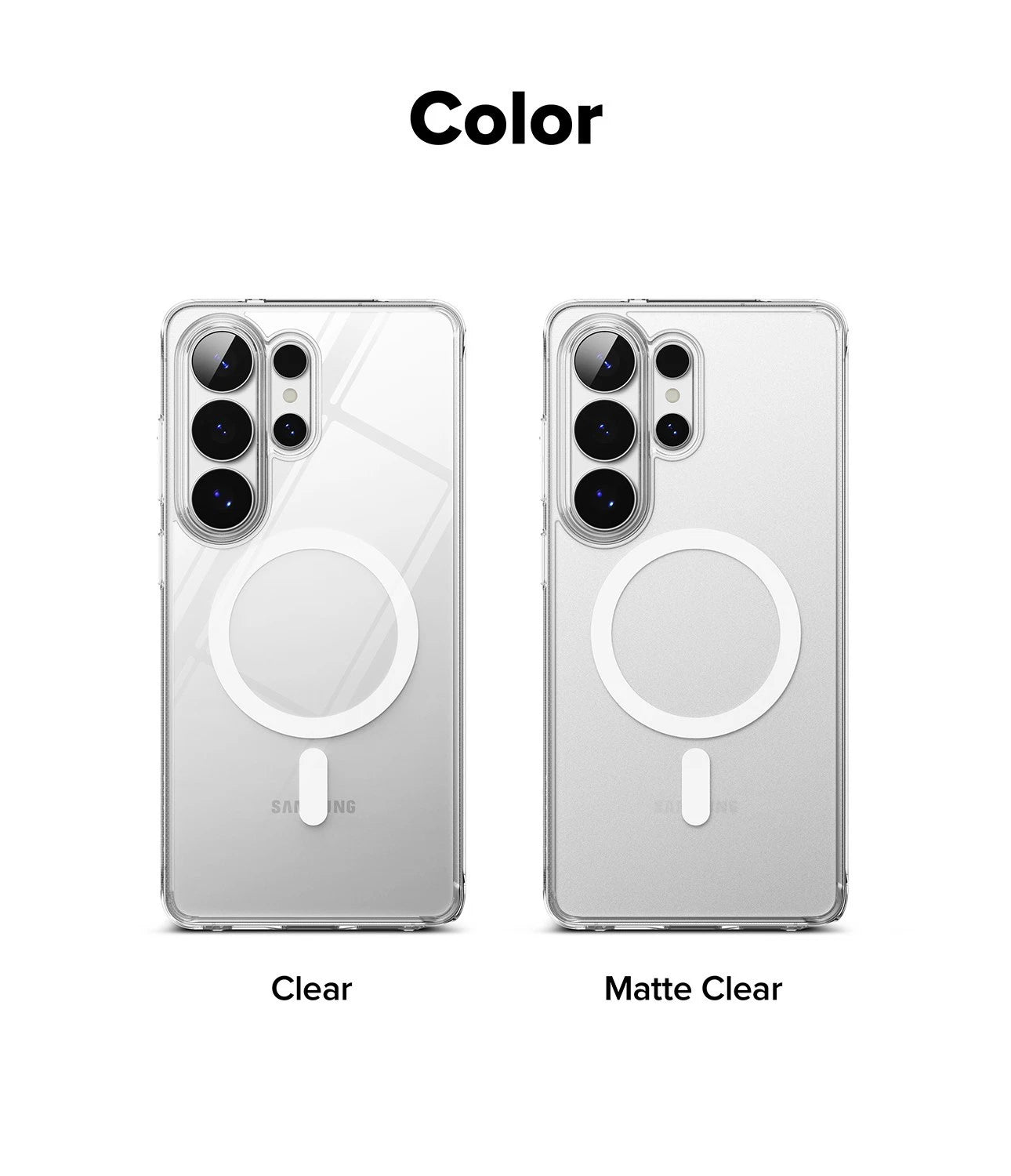 Fusion Clear Magnetic Ringke Galaxy S26 Ultra