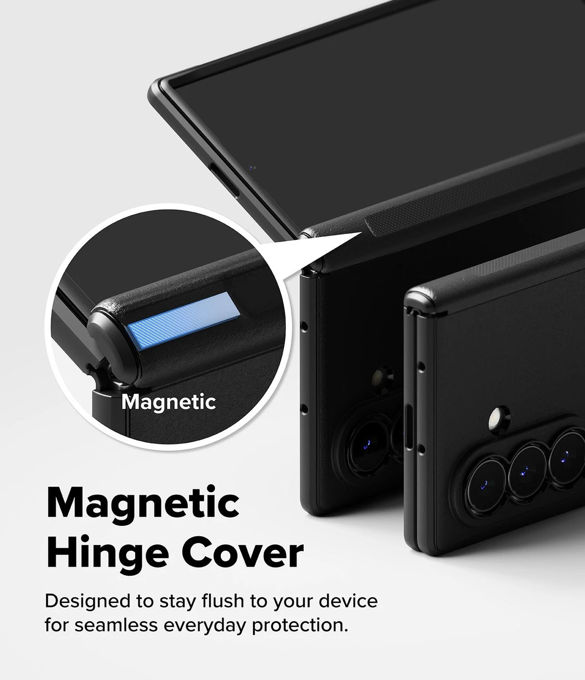 Ringke Onyx Flap Magnetic BLack Galaxy Z Fold 8 Ultra