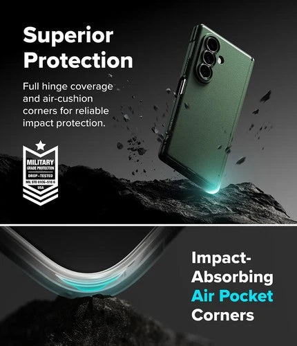Ringke Onyx Flap Magnetic Dark Green Galaxy Z Fold 8 Ultra