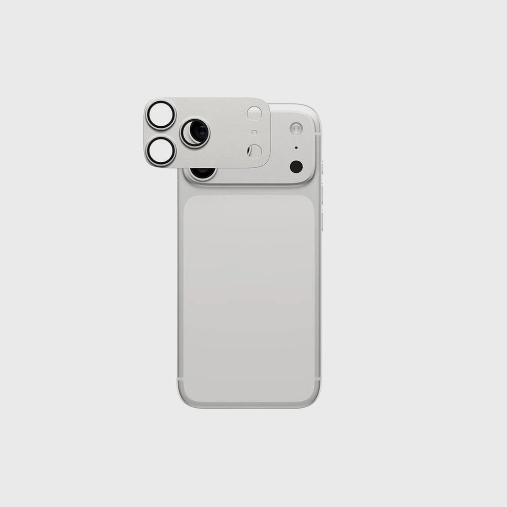 Case&Co Protector De Camara Metalico Plateado iPhone 17 Pro Max