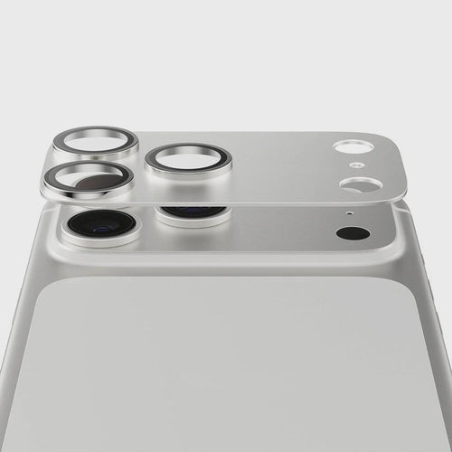 Case&Co Protector de Cámara Metálico iPhone 17 Pro Max – Plateado