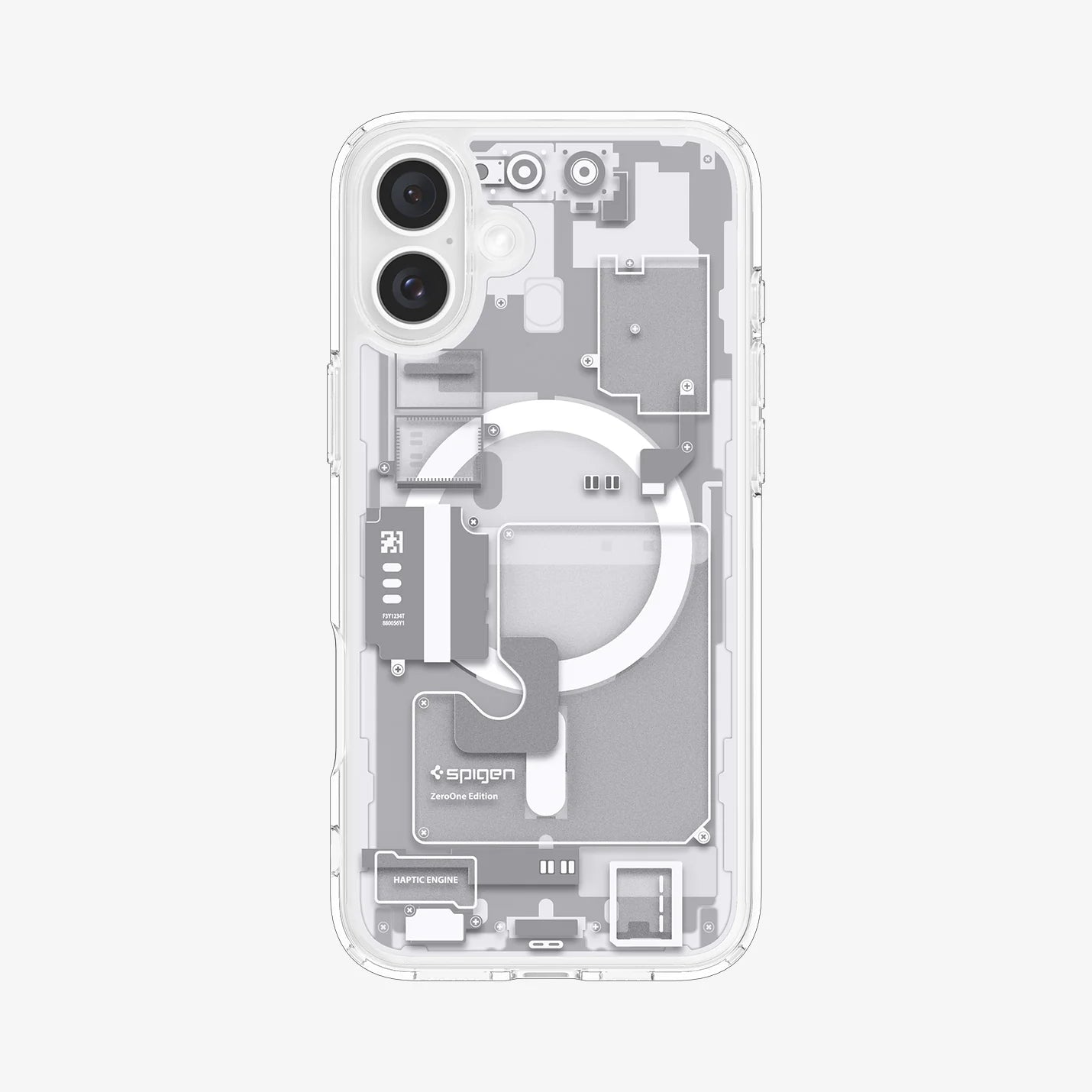 Ultra Hybrid Zero One White (Mag Fit) Spigen iPhone 16 Plus