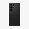 Spigen Liquid Air Matte Black Galaxy S23 Ultra