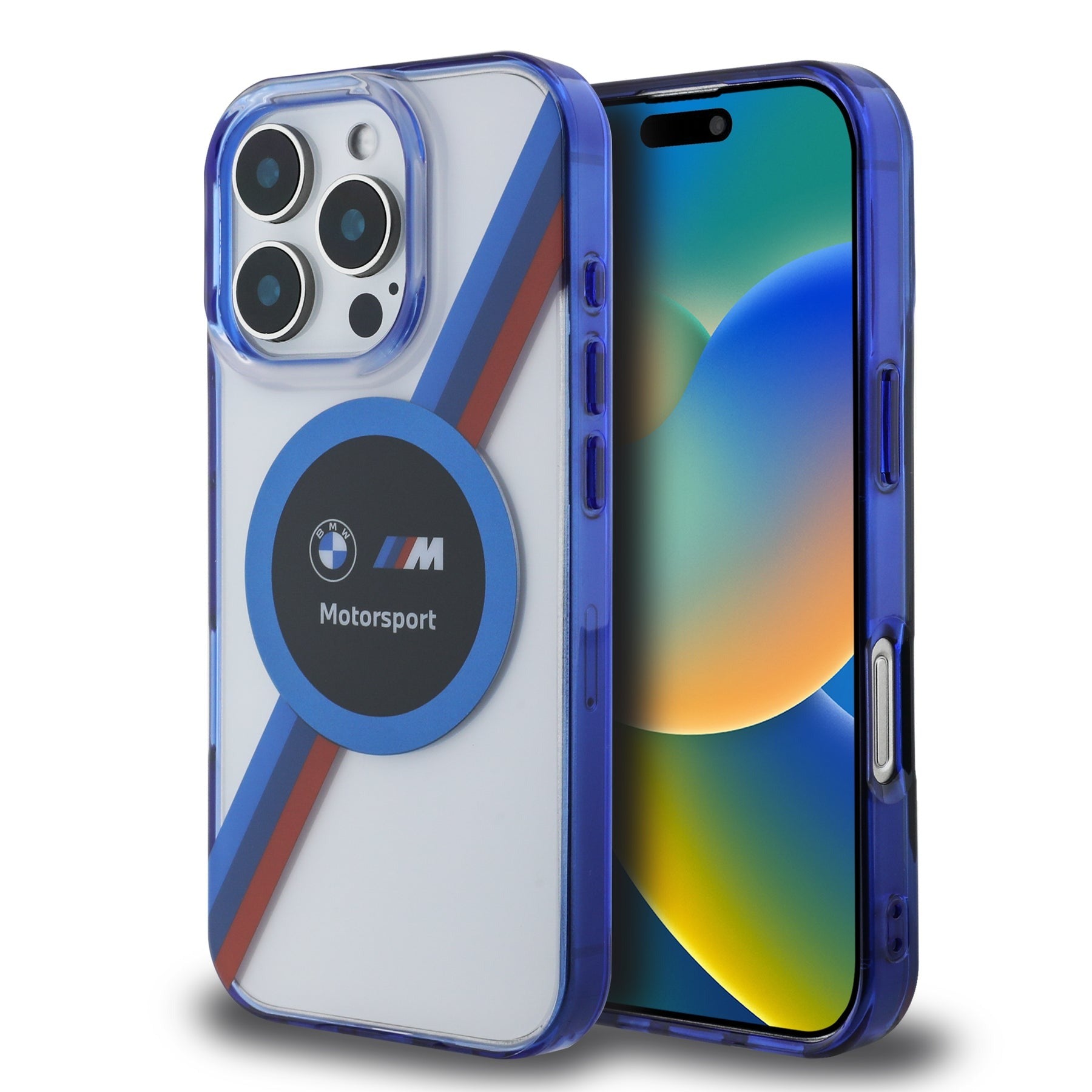 BMW M Tricolor MagSafe iPhone 16 Pro Max