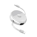 Function 101 Cable Retráctil Tipo C + Cargador Inalámbrico